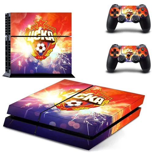 DPTM0378 ЦСКА футбол PS4 Кожа Наклейка виниловая для sony Playstation 4 консоль и контроллер PS4 Кожа Наклейка - Цвет: DPTM0378