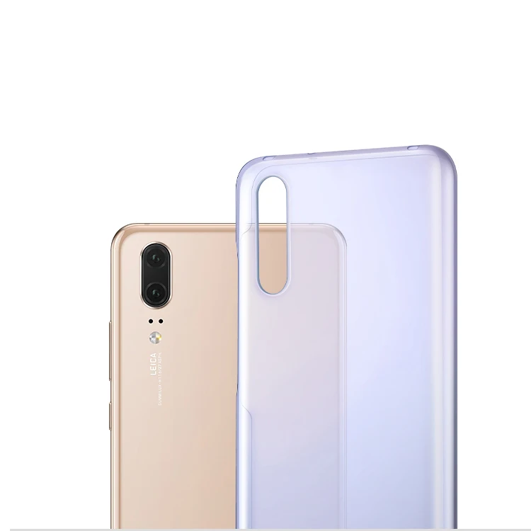 Официальный huawei P20 P20 Pro Жесткий ПК чехол прозрачный чехол задняя крышка оболочка для huawei P20 P20pro