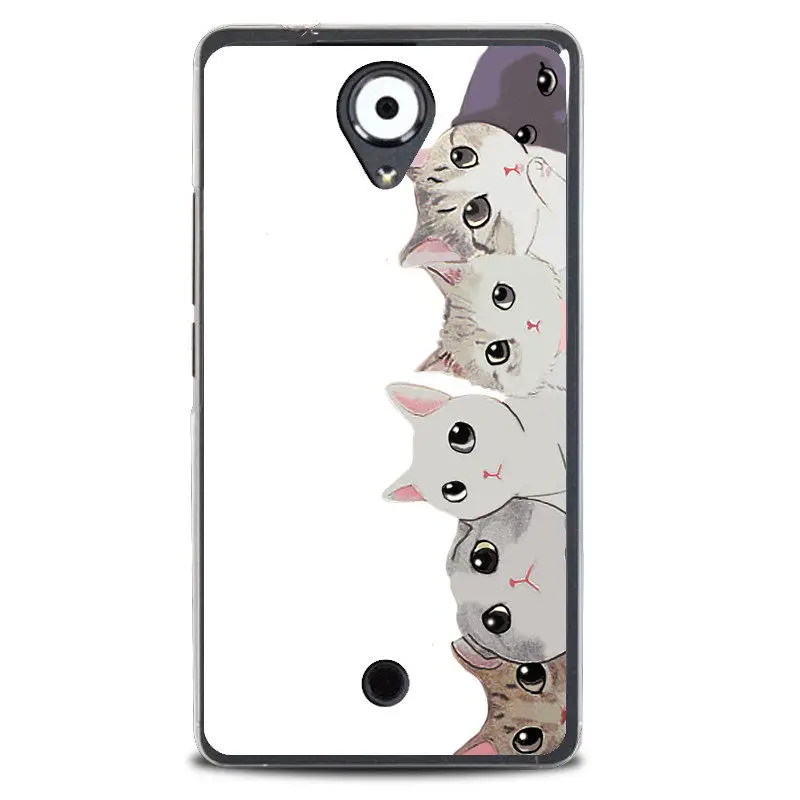 Пять цветов телефонные чехлы для Wiko U Feel чехол мода мультфильм шаблон мягкий