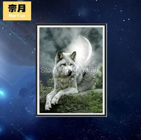 алмазная вышивка волки волк 5d алмаз природа набор мазайка|diamond embroidery|cross stitch diamond5d