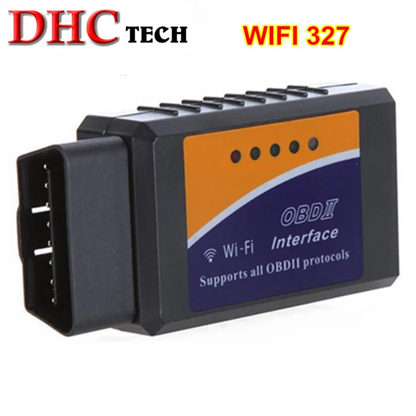 Самая низкая цена Wifi ELM327 поддерживает все OBDII OBD2 протоколы ELM 327 WIFI V1.5