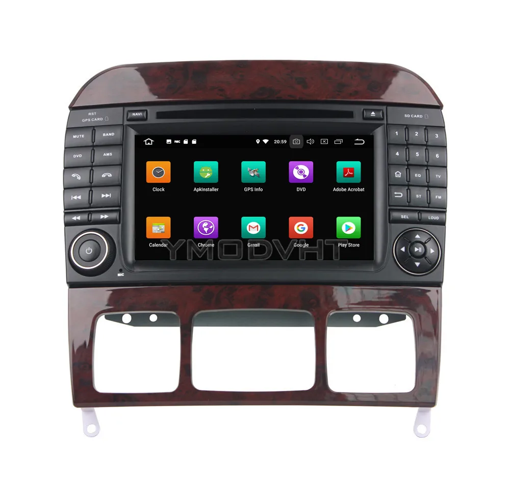 YMODVHT 7 дюймов Android 8 0 Восьмиядерный PX5 4 ГБ Автомобильный dvd плеер Радио Стерео GPS для