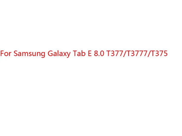 Tab E 8.0 T377 T3777 Мягкий силиконовый чехол из ТПУ Прозрачный чехол для телефона для samsung Galaxy Планшет Lenovo Tab 3 4 S E S2 S3 S4 PRO 7,0 8,0 10,1 9,7 8,4 10,5 9,7 9,6 дюймов - Цвет: Tab E 8.0 T377 T3777