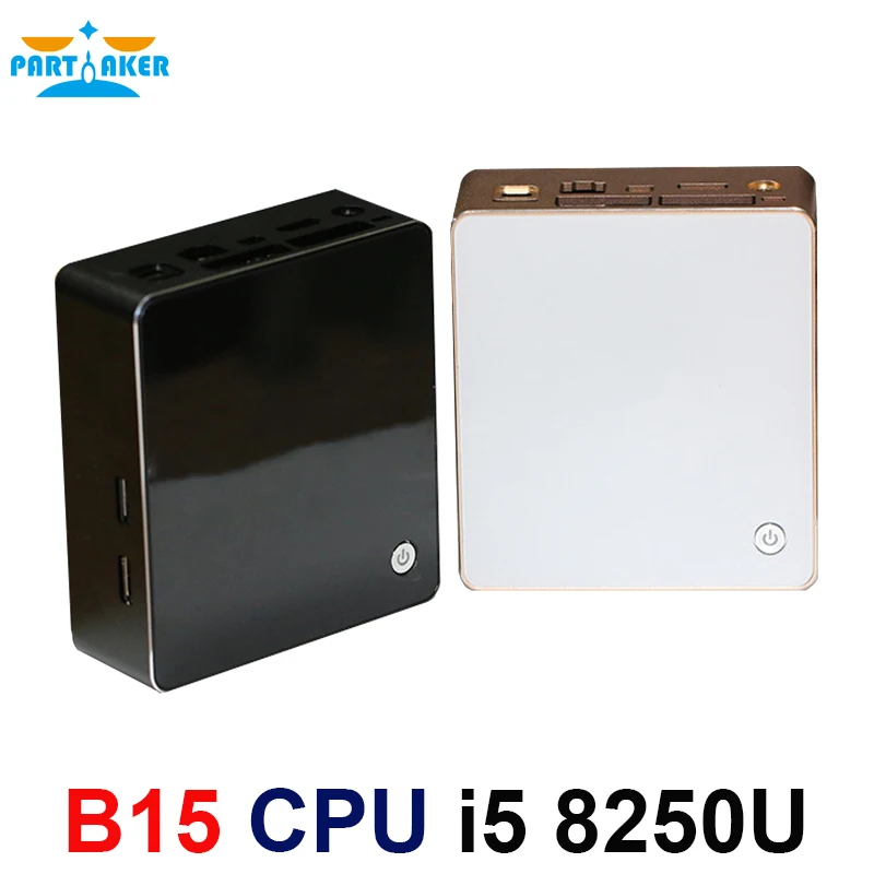Причастник 8 го поколения Intel Core i5 8250U Kaby Lake R DDR4 Мини ПК Windows 10 UHD graphics 620|mini pc windows 10|mini