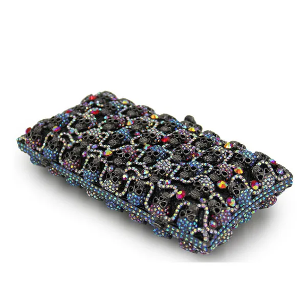 New Arrival Women birthday present Evening Bags Luxury Crystal Clutch Ladies Wedding Bag With Chain Party Purse And Handbags | Багаж и