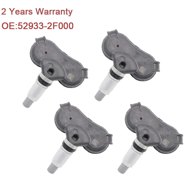 Комплект из 4 TPMS датчиков давления в шинах YAOPEI 52933 2F000 для Hyundai Kia|tpms set|tyre pressure sensorset