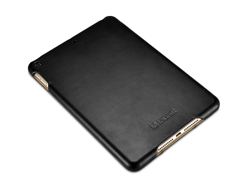 ICARER для iPad Mini чехол винтажный из натуральной кожи флип-Фолио умный чехол для iPad Mini 5 чехол Авто спящий мешок