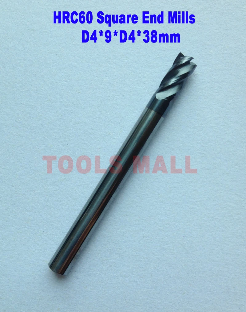 Акция-концевые фрезы из твердого сплава диаметром 4 мм спиральные биты с