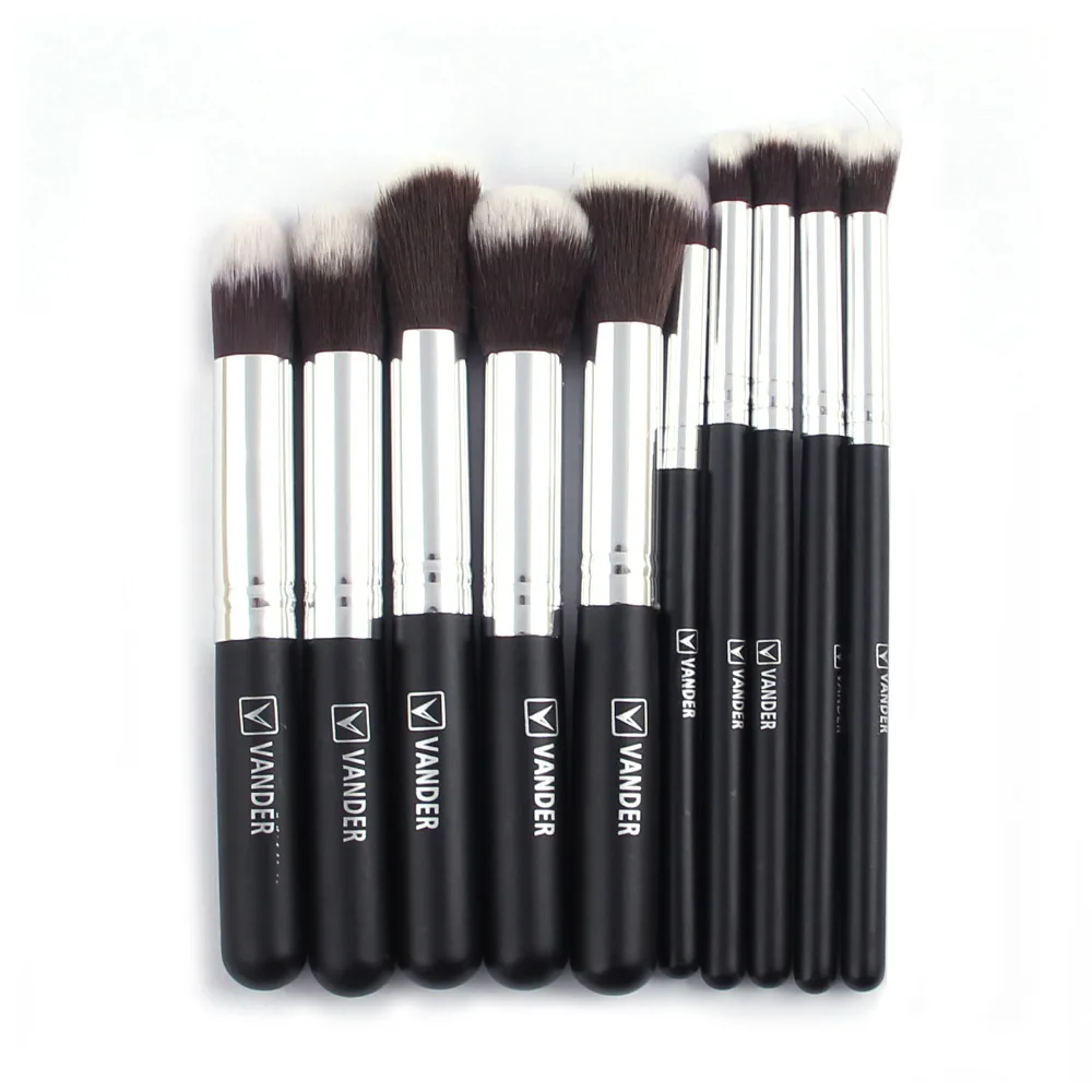 Набор кисточек для макияжа набор 10 шт.|foundation brush|brush forblush contour |