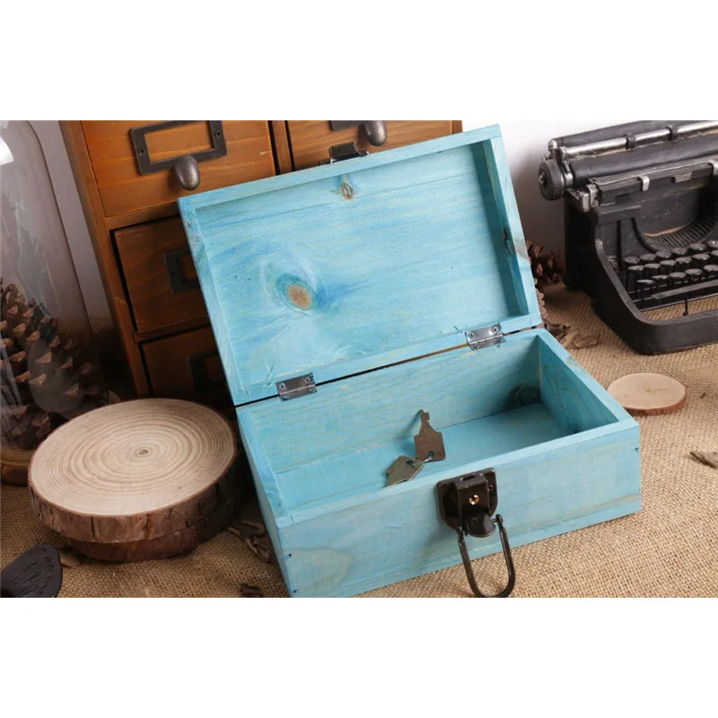 DIY Wood Sundries Storage Boxes Creative Handwork Jewelry Collection organizer Home Decor craft Box 1 Lattice | Дом и сад