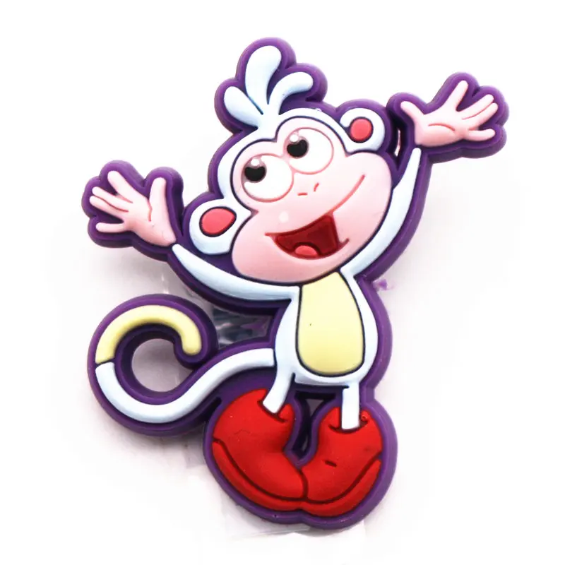 Happy monkey Горячая Распродажа; 1 шт.; украшения для обуви в Западном сказочном стиле; очаровательные туфли в стиле русалки и рыцаря; аксессуары для обуви; детские подарки; - Цвет: Happy monkey