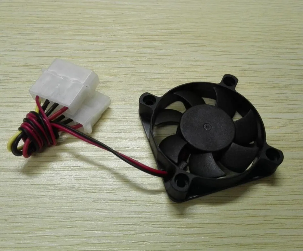 Черный 12V 4Pin 5 см 50 мм 5010 вентилятор для ПК cpu чехол для системы Cooller