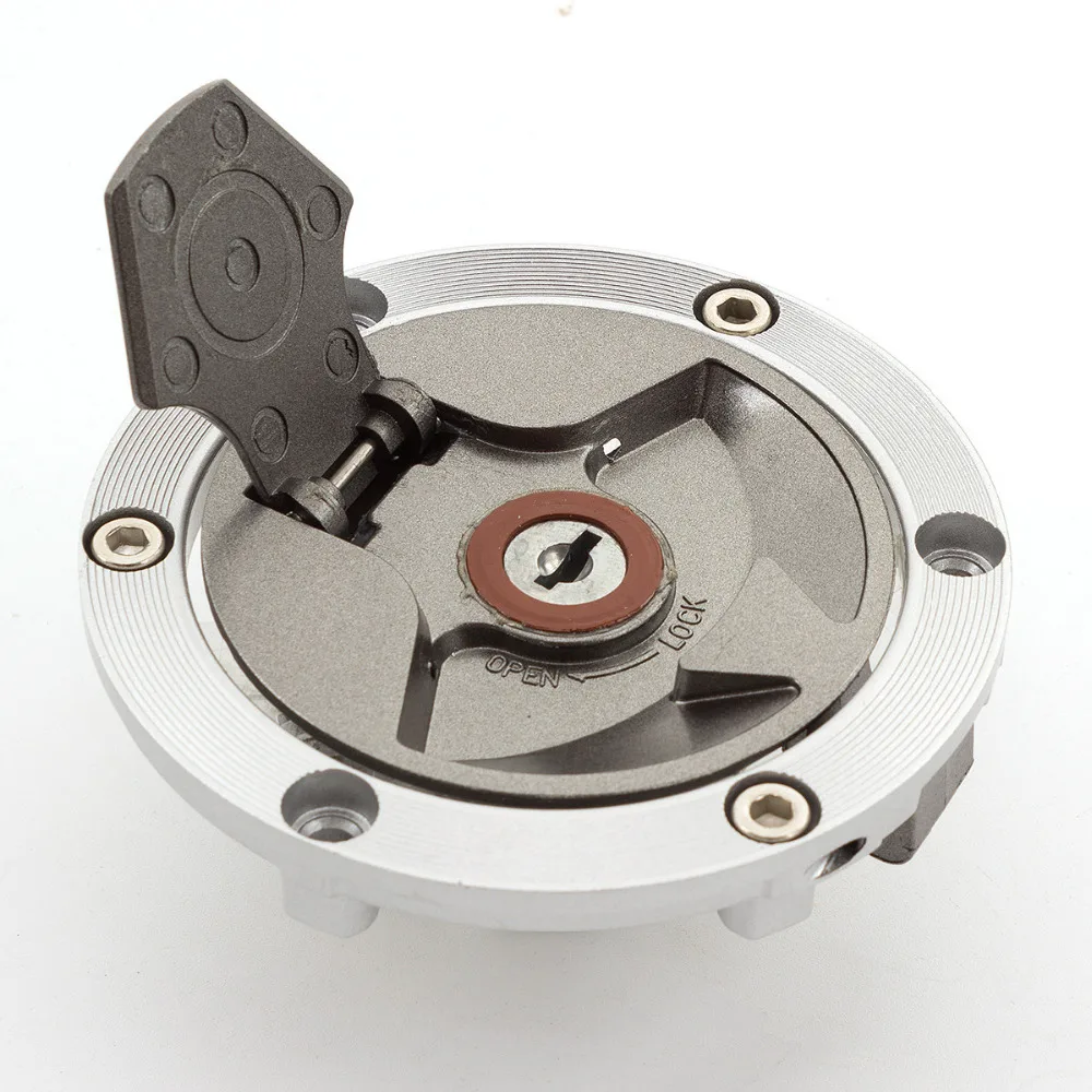 CNC Алюминий мотоциклы крышка топливного бака газа Кепки обложки ключ для Kawasaki Ninja 300 Ninja300 2013