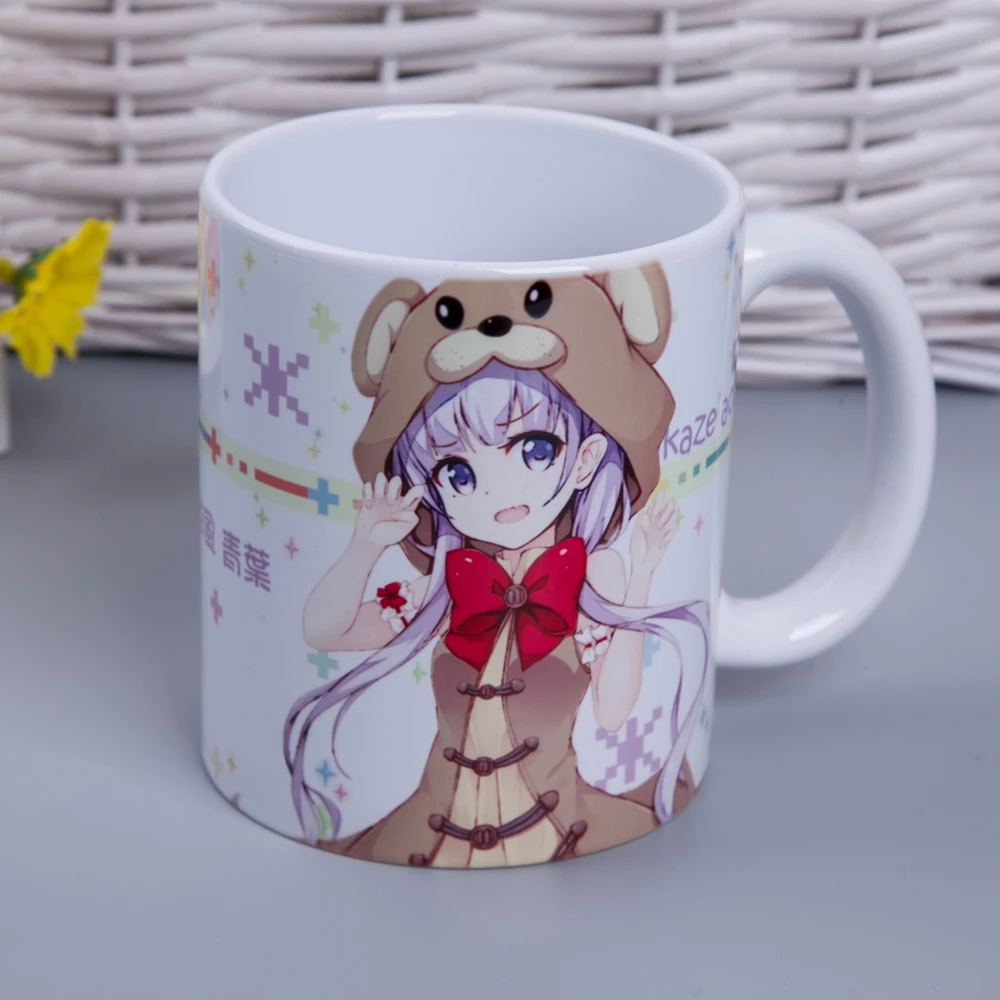 Аниме JK новая игра! Suzukaze Aoba Yagami Kou Takimoto Hifumi Shinoda Hajime Cosplay Кружка Керамическая