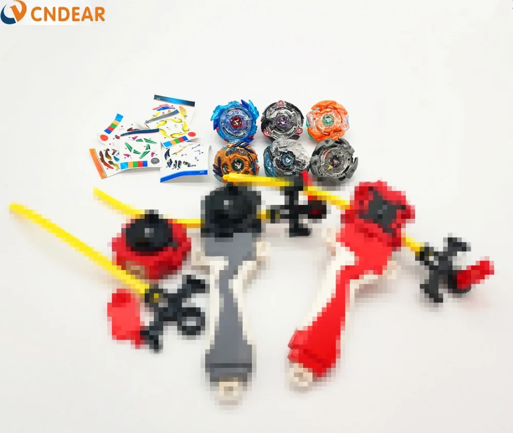 Beyblade Burst Bey Blade игрушка из металла Funsion Bayblade набор коробка для хранения с ручкой пусковая пластиковая коробка игрушки для детей подарок