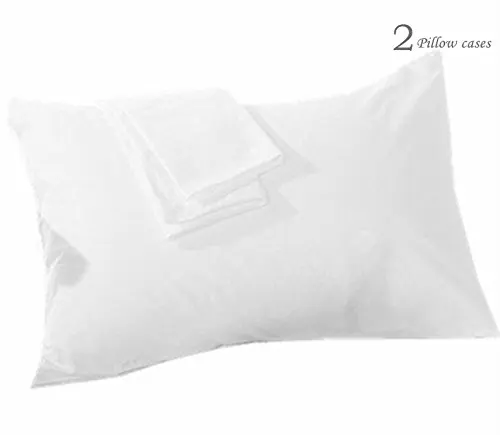 

High quality luxury microfiber queen standard size pillow cases