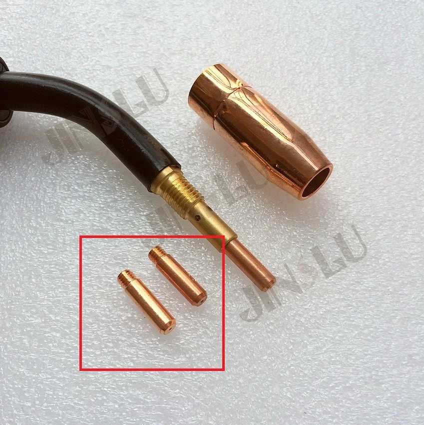20 шт. 0 6 мм контактные наконечники 11-23 сменный Tweco Mini L Magnum 100L MIG сварочный пистолет