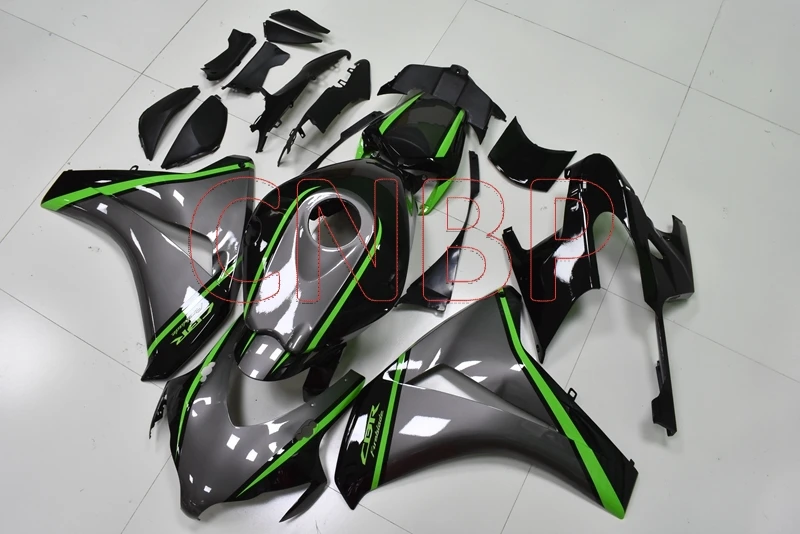 Набор для всего тела CBR1000RR 2008-2011 черный серый Обтекатели CBR1000 RR 2010 ABS обтекатель CBR 1000 RR 10 11 без краски