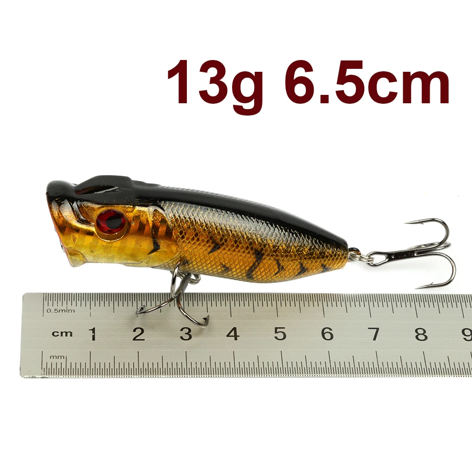 1 шт. рыболовная приманка 13 г 6 5 см|popper fishing|fishing lurehard lure |