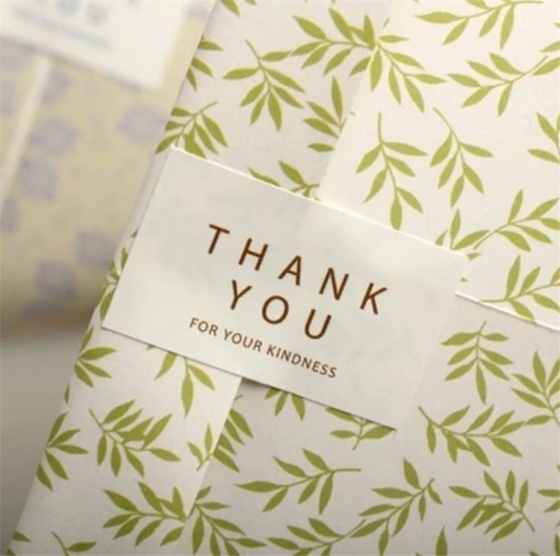 Ручная работа Подарочный пакет с надписью Thank You упаковка для бутылок выпечки