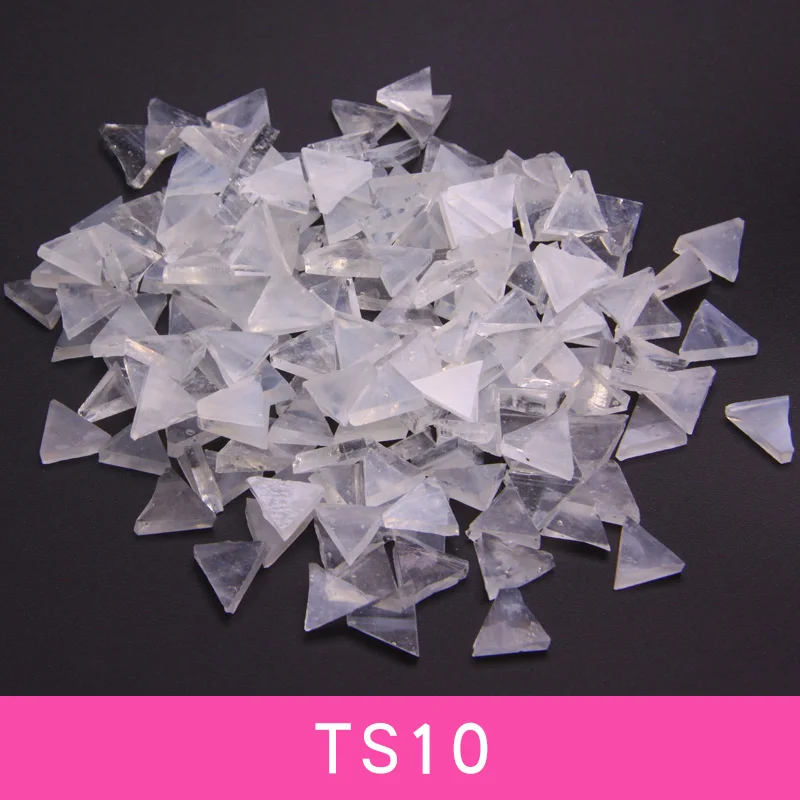 TS10 200 г/400 шт прозрачные витражные полосы, мозаичные хобби, искусство DIY материал поставщик, Мини Свободные Стеклянные детали Тиффани - Цвет: TS10