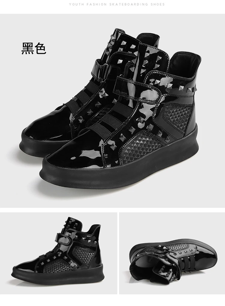 Высокие массивные кроссовки с заклепками; Jason. martins boots Kanye West; дышащая обувь; мужские прогулочные ботинки в стиле хип-хоп; zapatos hombre