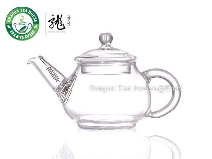 Китайский прозрачный стеклянный чайник 150 мл 5 07 floz CK 099M|fl|glass |