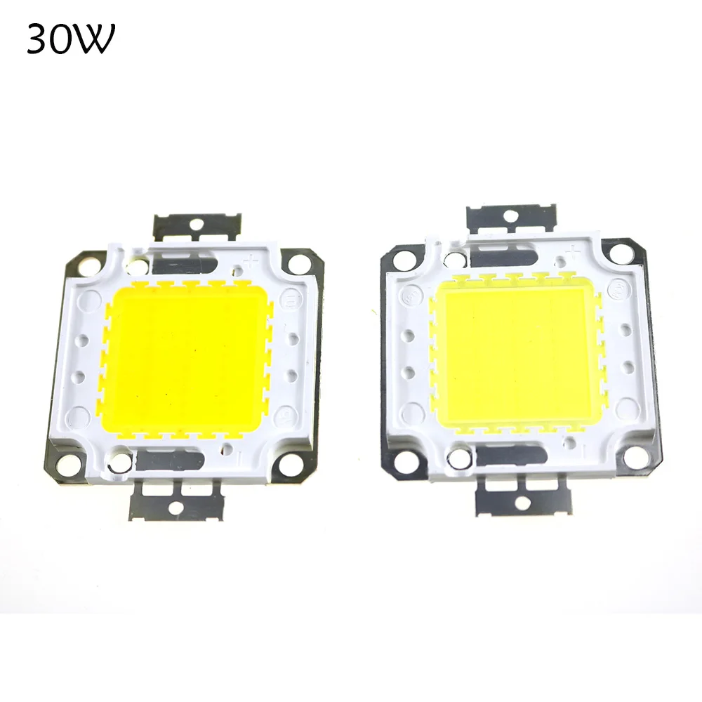 DC30 36V LED High Power COB Chip 10/20/30/50/100W интегрированный источник SMD для прожектора наружного