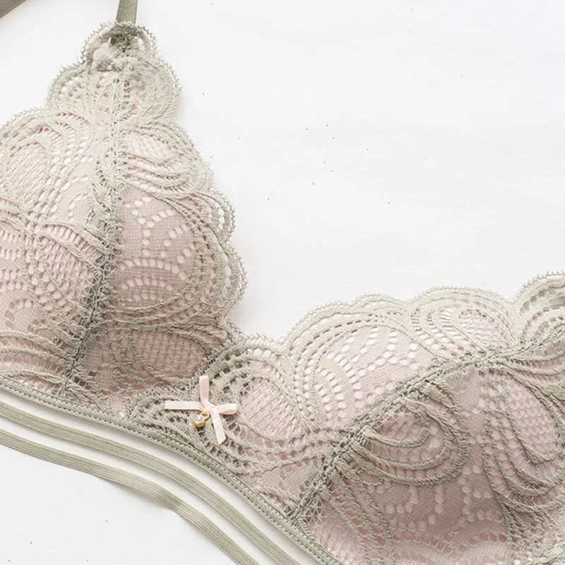 кружевное сексуальное нижнее белье комплект нижнего белья лифчик без косточек