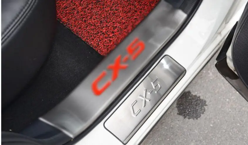 Автомобильные аксессуары для Mazda CX 5 CX5 2013 2015 2016 порога гвардии нержавеющей