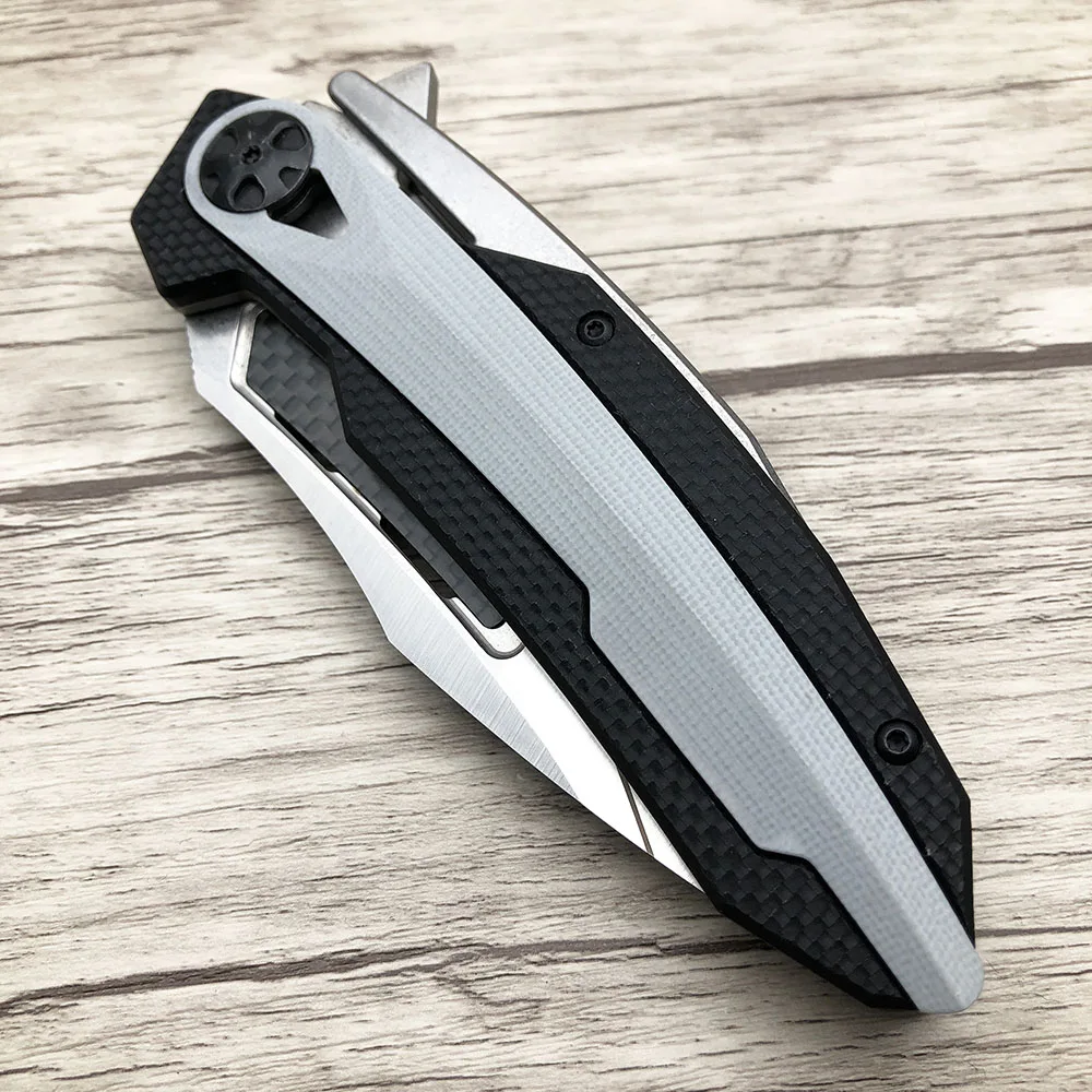 ZZSQ ZT 0999 тактический складной нож ZT0999 D2 из стали+ углеродного волокна с ЧПУ карманный нож Походный охотничий Открытый EDC инструмент ножи
