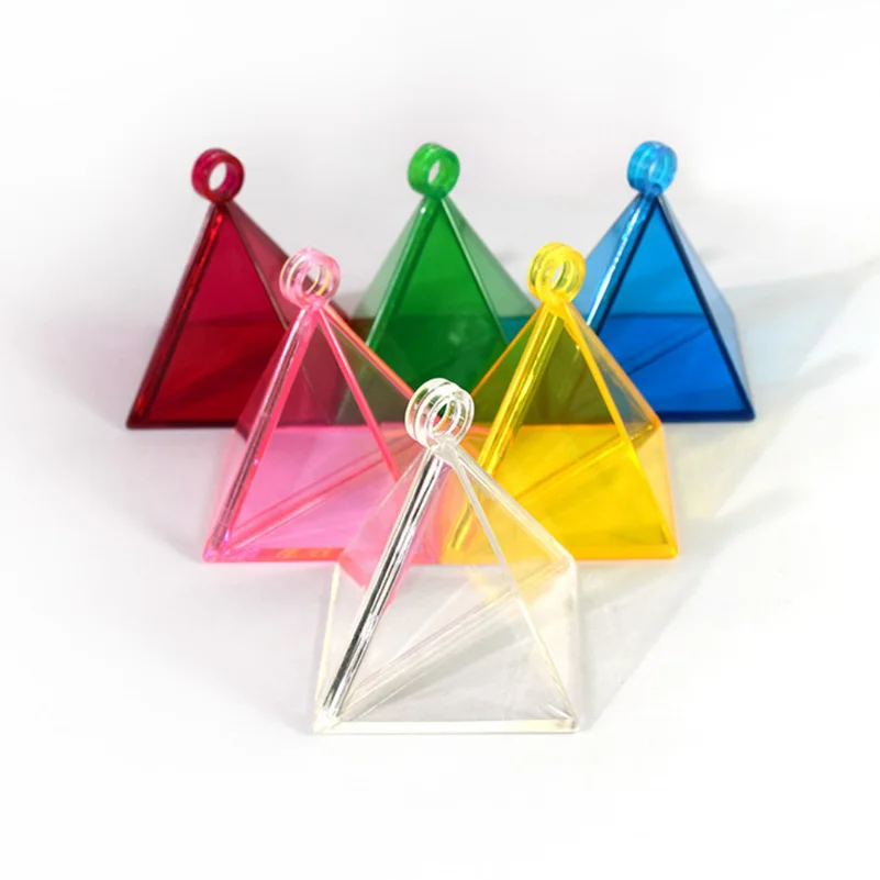 

30g Pyramid Pendant gravity block Helium balloon weights Wedding decorations Party favors gift box birthday party supplies 10pcs