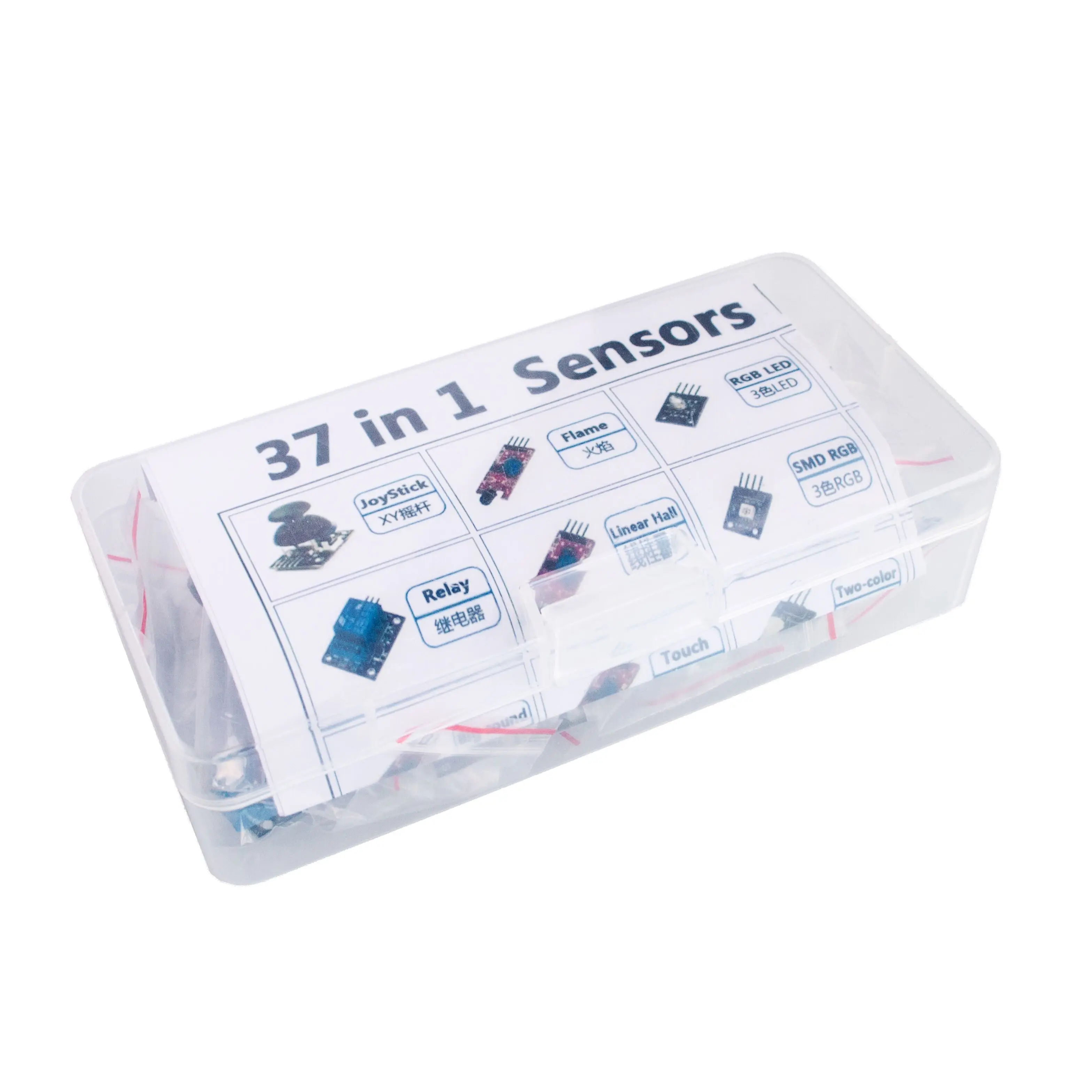 37 in 1 Sensor Kit For Starters keyes brand with the box | Электронные компоненты и принадлежности