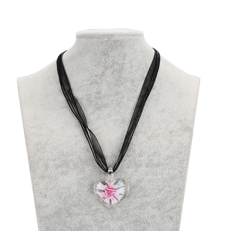 Ожерелье с кристаллами и стразами ожерелье цветочным принтом | Украшения