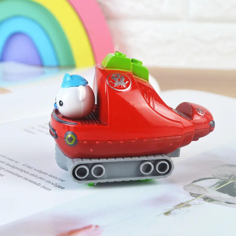 Набор игрушек Octonauts из сплава с мультипликационным принтом модель автомобиля для