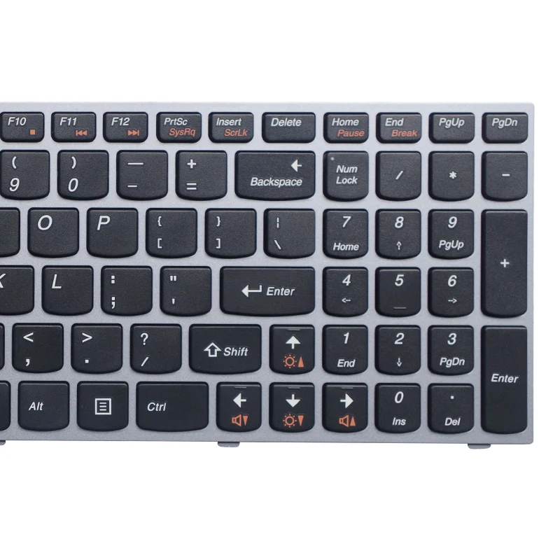 Американская Серебряная новая английская клавиатура для ноутбука Lenovo B5400 M5400 M5400a