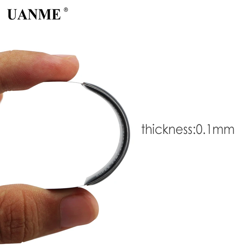 UANME 0 1 мм ультратонкая гибкая из нержавеющей стали со скрепленной кромкой