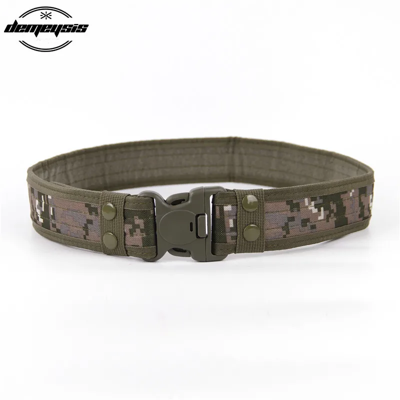 Новейший военный ремень для стрельбы прочный армейский тактический с крючком и
