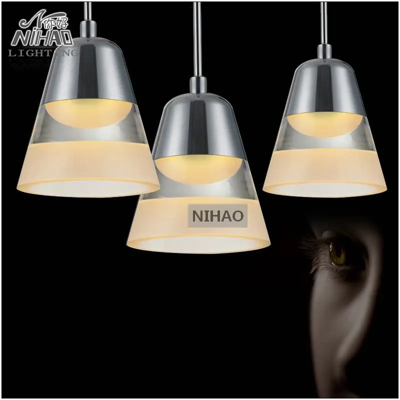 3 Свет СВЕТОДИОДНЫЙ Потолочный Светильник люстры де сала современный Подвеска