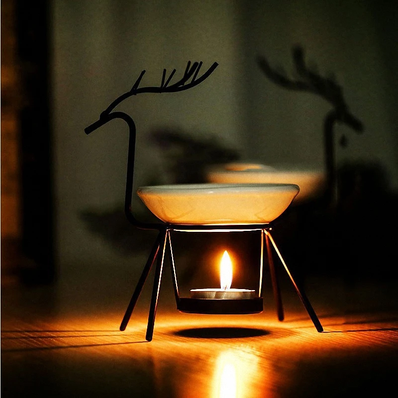 Масляная горелка PINNY Happy Deer Lron высококачественная керамическая ароматическая
