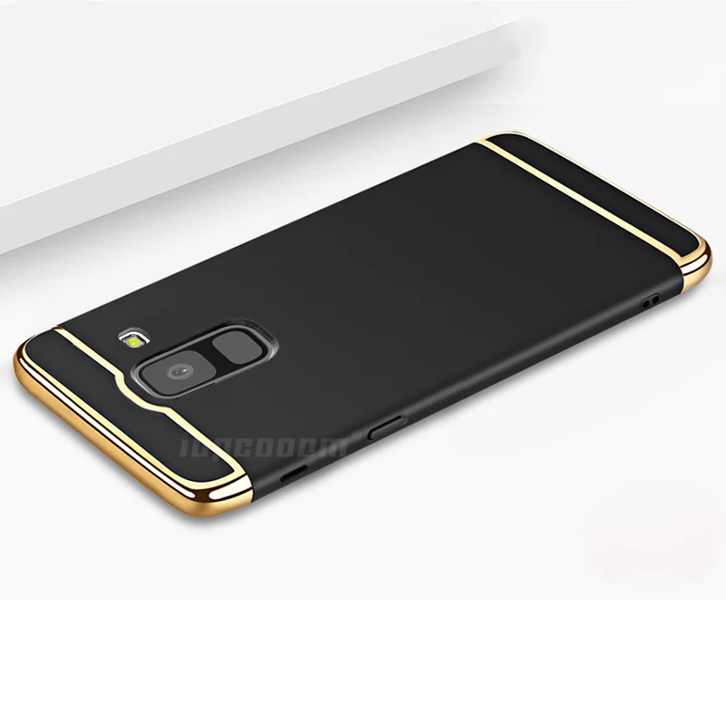 Роскошный чехол 3 в 1 для Samsung Galaxy J6 2018 жесткий накладка J600 J600F SM J600F|Чехлы-накладки| |
