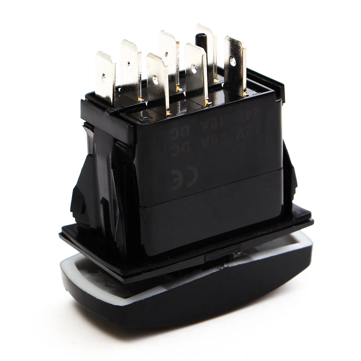 Водонепроницаемый Синяя светодиодная лебедка вход/выход кулисный переключатель