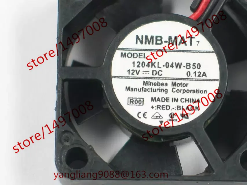 NMB MAT 1204KL 04W B50 R00 DC 12V 0.12A 30x30x10 мм вентилятор охлаждения сервера|square fan|fan 30x30x10mm30x30x10mm