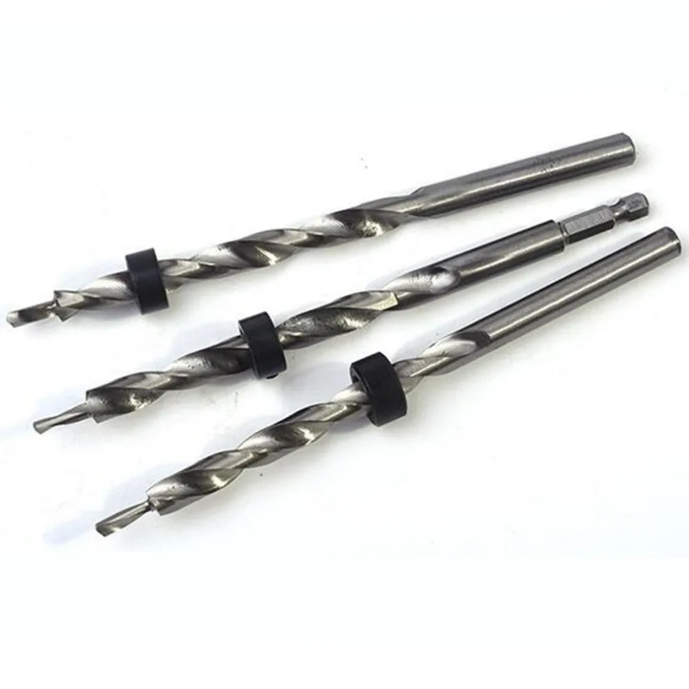 Набор сверл для зенковки по дереву высокоскоростное стальное сверло с