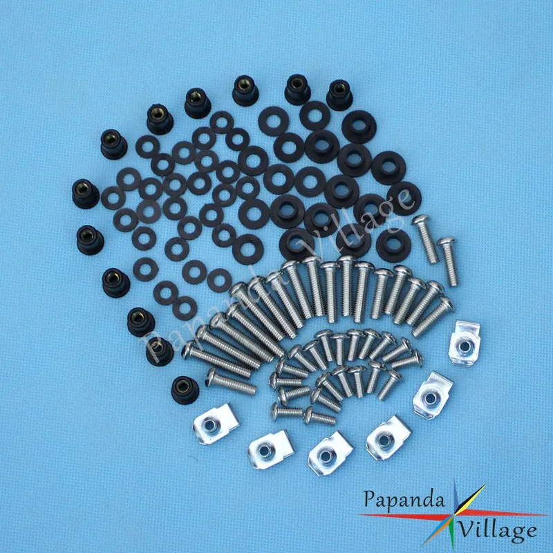 1 компл. Мотоцикл стальной полный обтекатель корпус болт винт гайка шайба