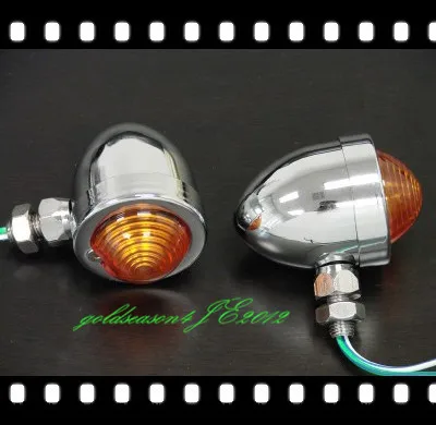 Хромированный Янтарный поворотник для Kawasaki Vulcan VN 750 800 900 1600|light for|light signallight turn signal |