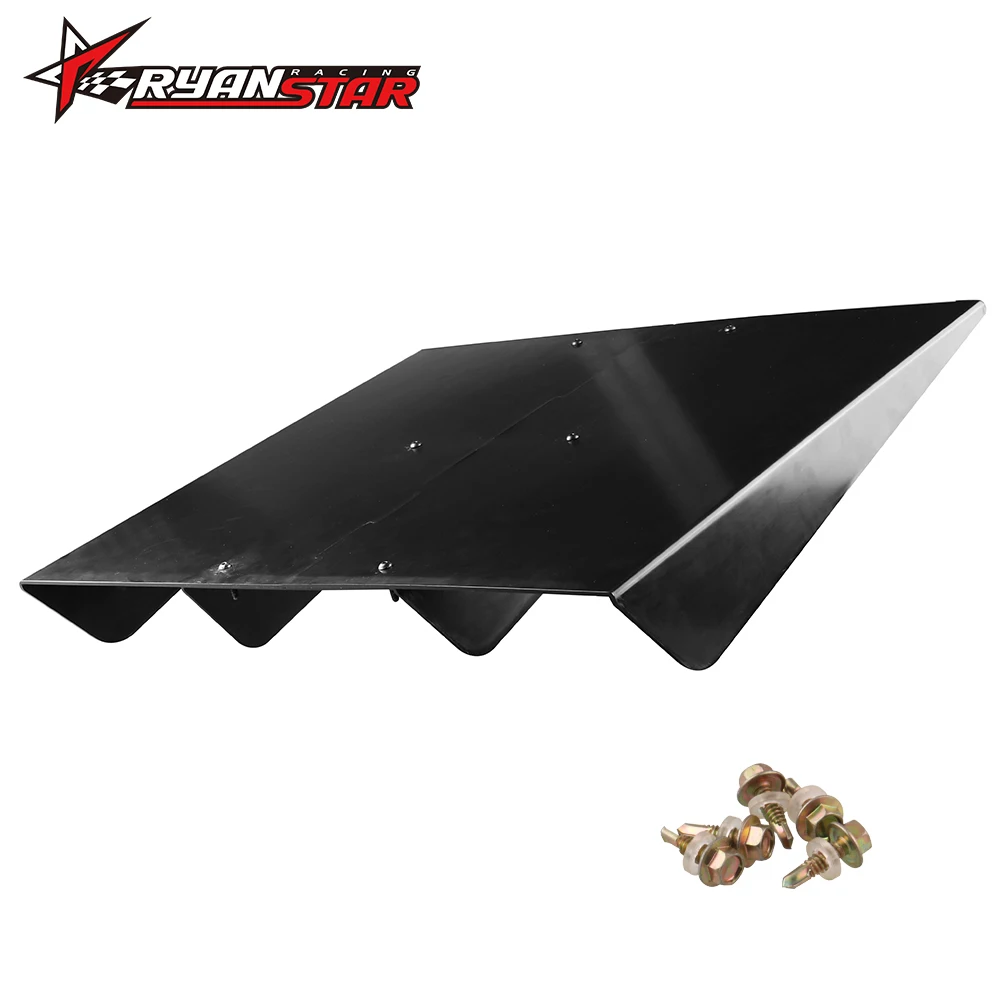 Задний бампер 4 акулы плавники диффузор автомобильный спойлер украшение Fin 22 &quotx