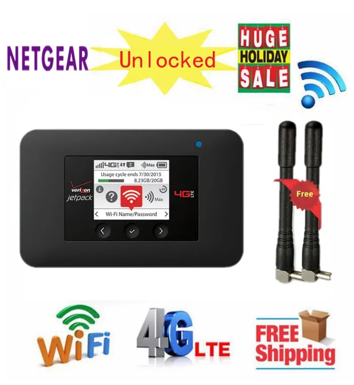 Разблокированная Verizon Jetpack 4G Мобильная точка доступа 4340 mah батарея NETGEAR AC791L (Verizon