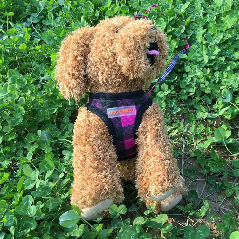 Регулируемый для собаки дышащий поводок выгула собак небольших средних