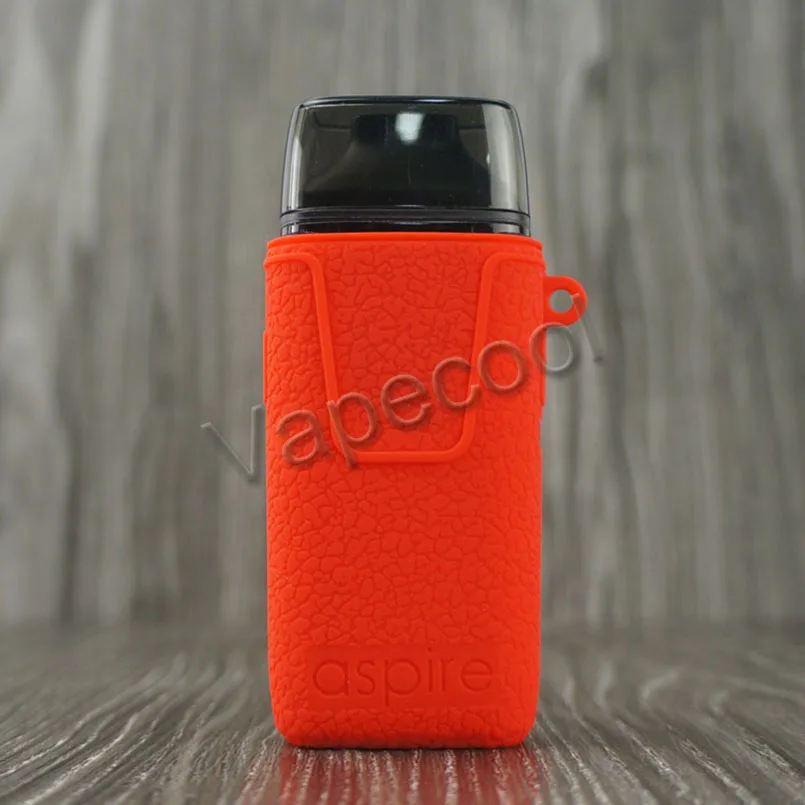 Силиконовый чехол для Aspire Nautilus AIO vape Pod КРЫШКА Резиновая кожа основы стикер рукав в виде ракушки корпус демпфер гель мод щит - Цвет: red